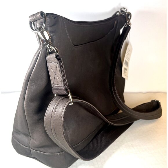 GUN TOTE’N MAMAS Brown Leather Large Shoulder Bag- NWT (w/ imperfection scratch) - Picture 4 of 16